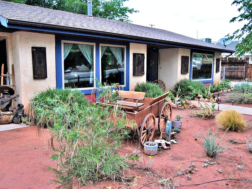 front w/desert landscape