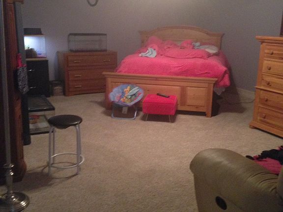 Large room in basement