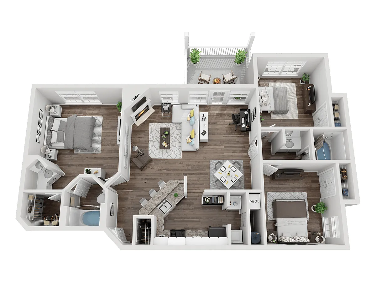 Floor plan C2