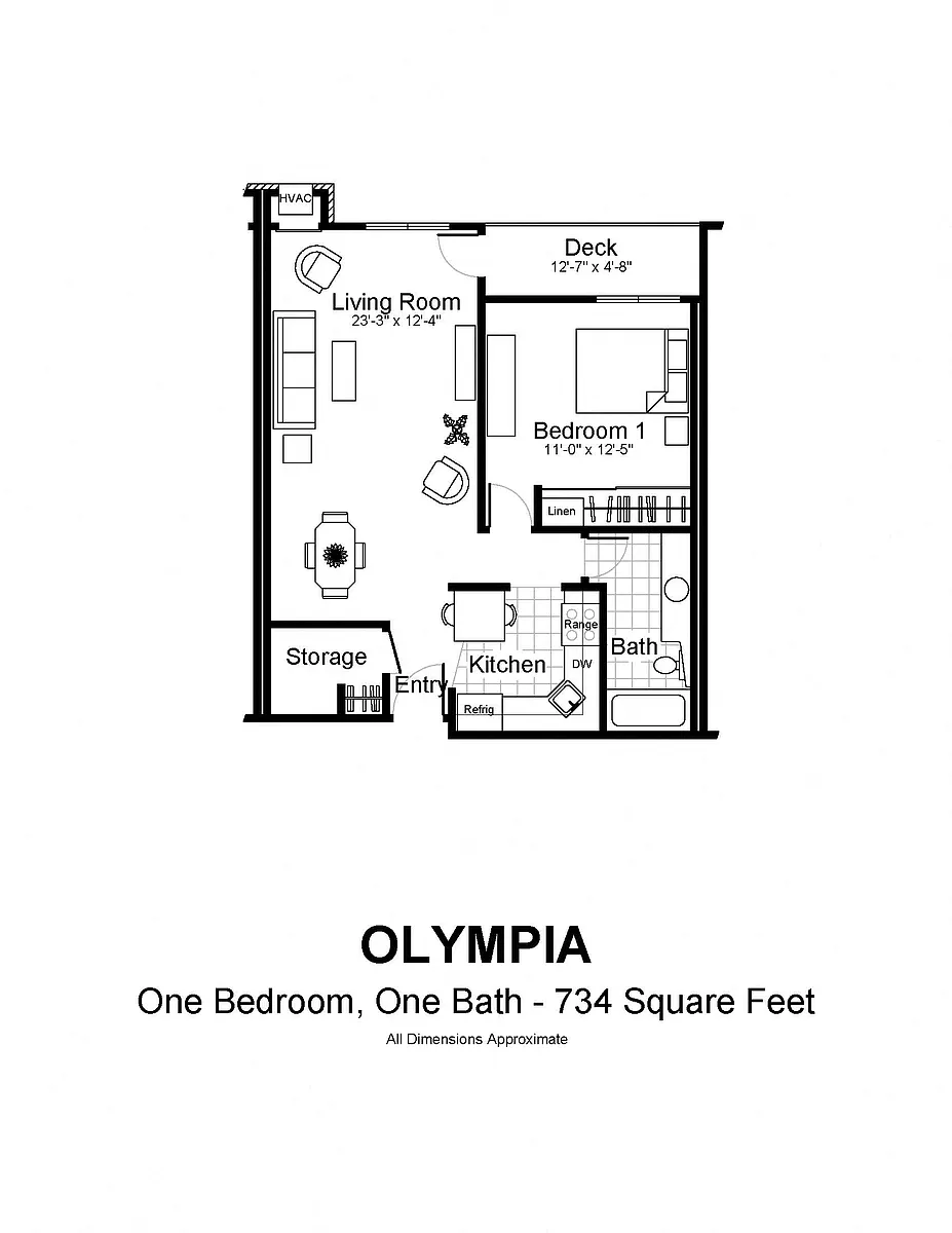 Floor plan Olympia