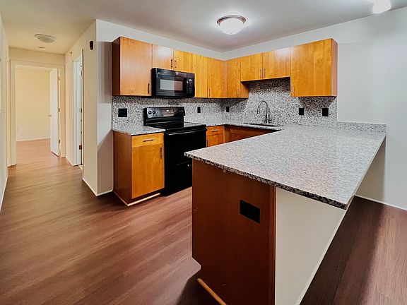 Included: Microwave, Dishwasher, Stove, Refrigerator, Garbage Disposal.