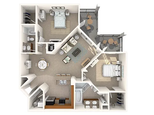 Floor plan Sanibel