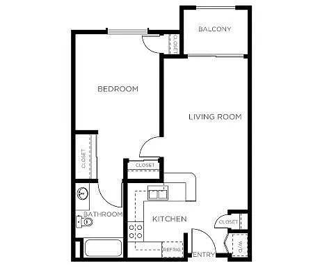 Floor plan Olive M