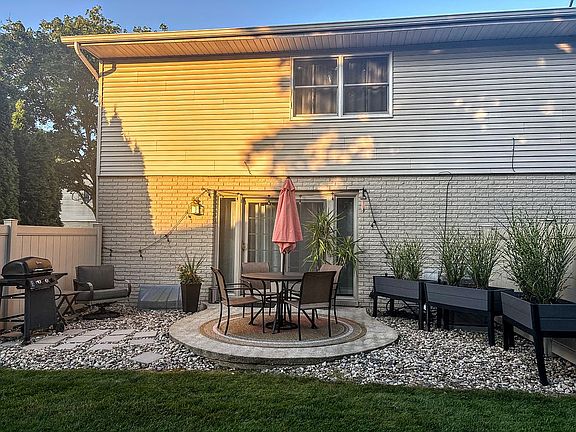 Morning coffee on patio