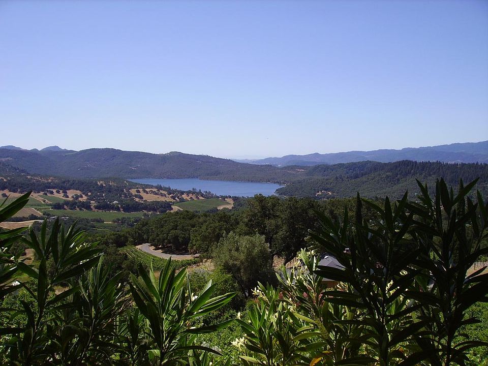 View of Lake Hennessey when leaving property.