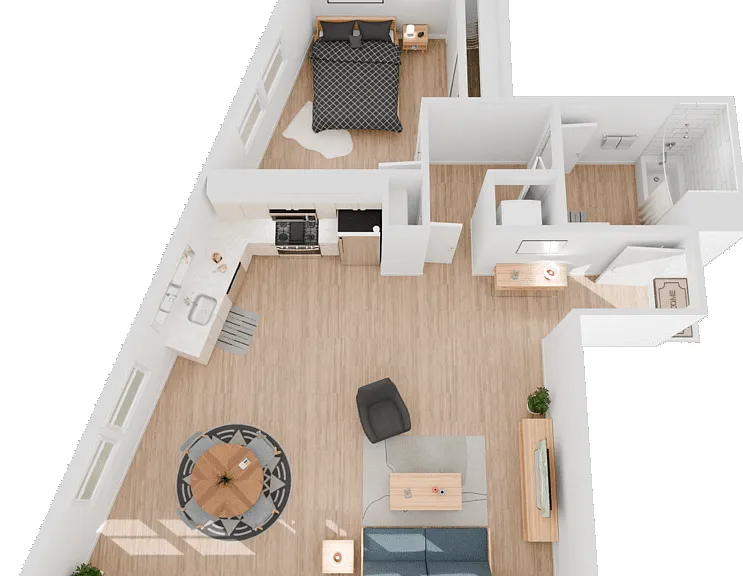 Plan 1 Floorplan Diagram
