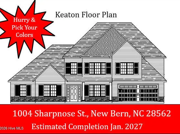 1004 Sharpnose Street, New Bern, NC 28562