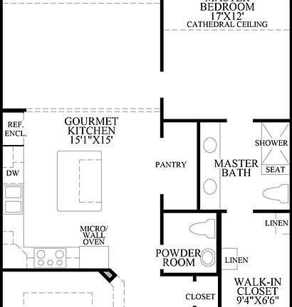 Optional Alternate Kitchen Layout