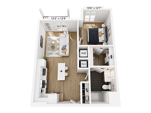 Floor plan A8