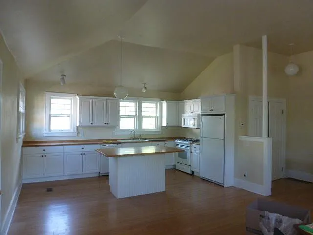 Photo 1 of 7 - 1545 Glencoe St #B - Denver, CO kitchen 'great room' on main level
large closet in corner - 1545 Glencoe St #B