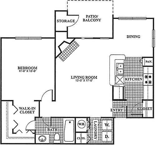 Floor plan A1