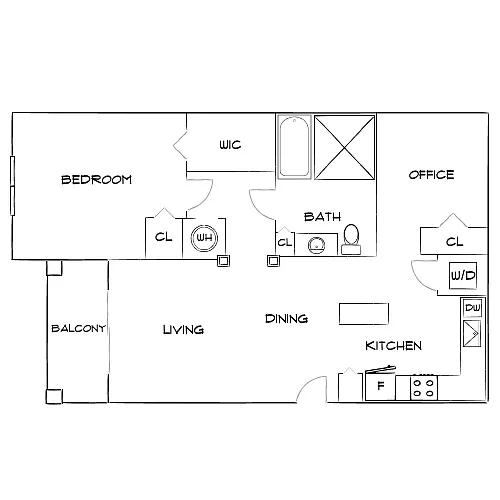 Floor plan Design 1C