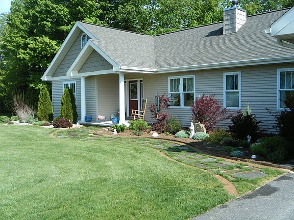 Walkway to front door