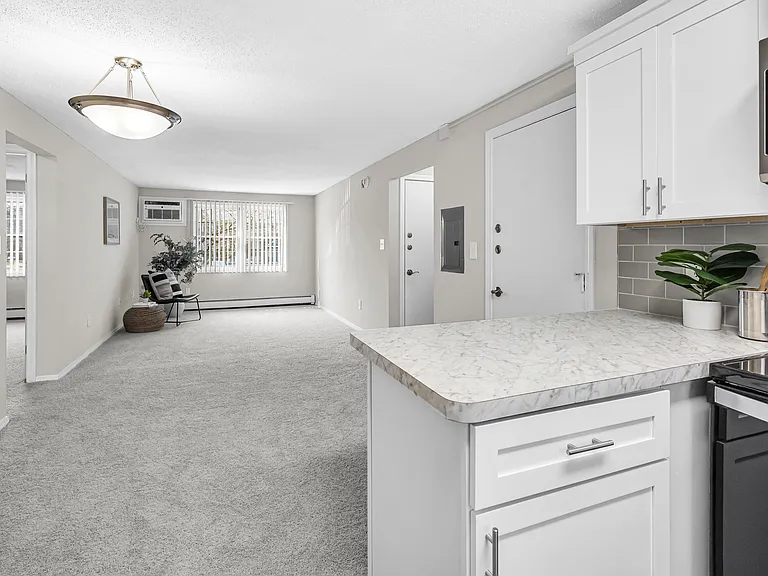 Some kitchens boast a charming breakfast bar, perfect for leisurely mornings.