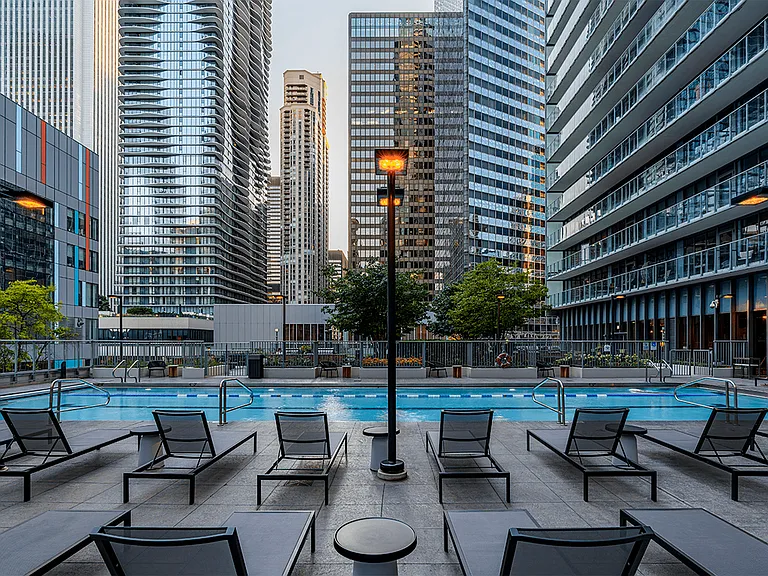 Poolside paradise awaits at our apartment community