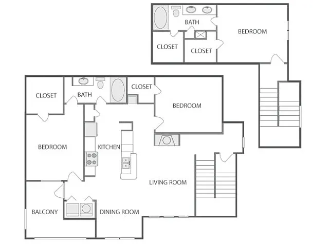 Floor plan D6T - Classic