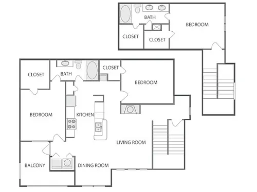 Floor plan D6T - Classic