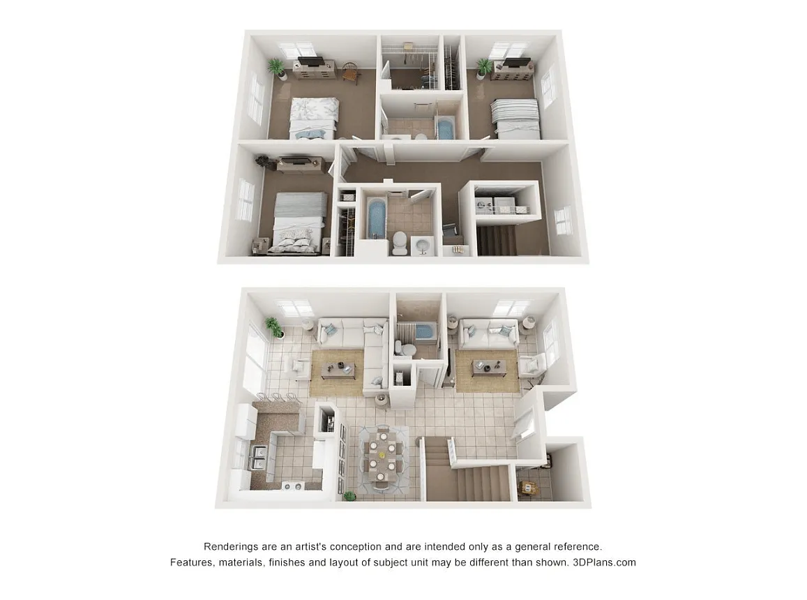 Floor plan TH3.3