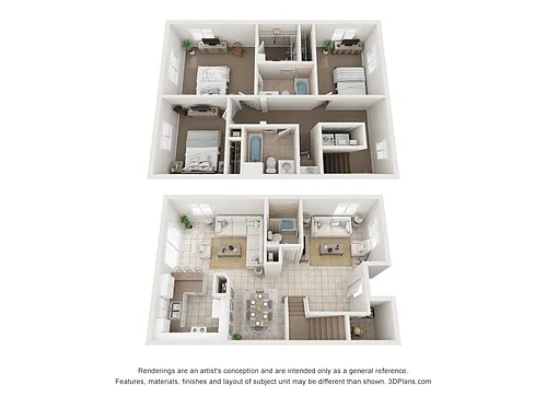 Floor plan TH3.3