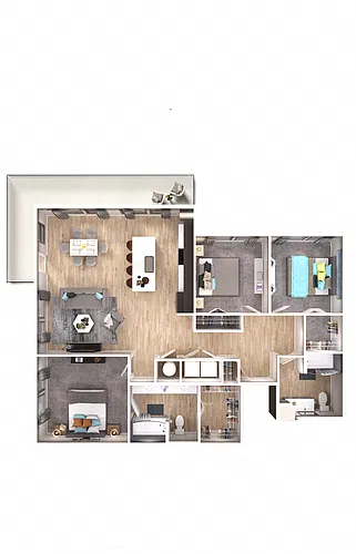 Floor plan C1