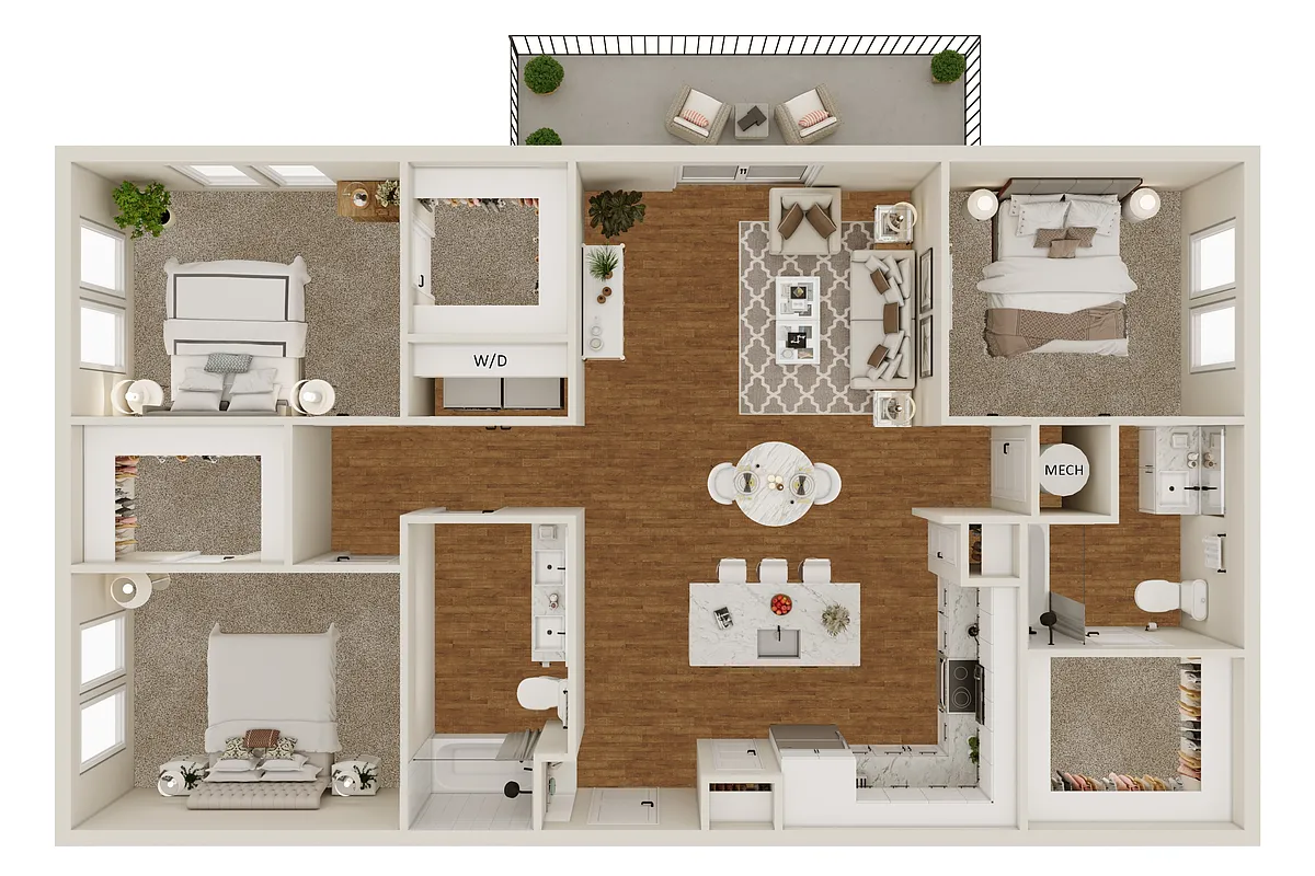 Floor plan C1