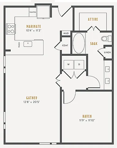 Floor plan A10