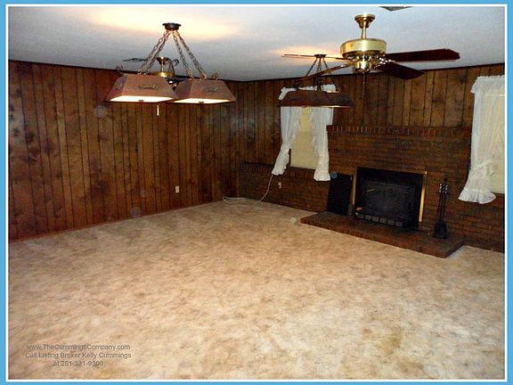 Large Den with Fireplace
