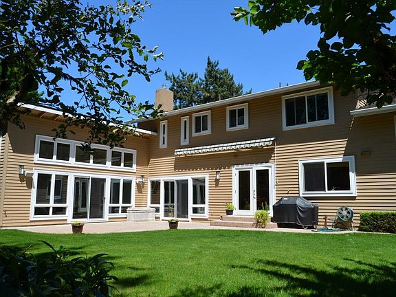 Back yard with large patio. Light and bright southwest expo