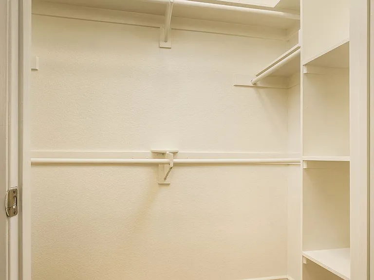 Renovated Package I walk-in closet