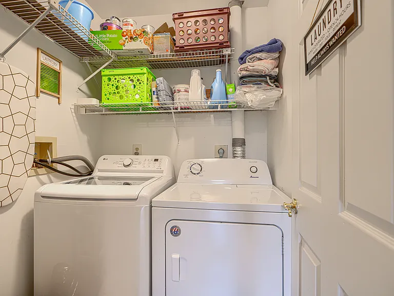 Laundry w/ new washer