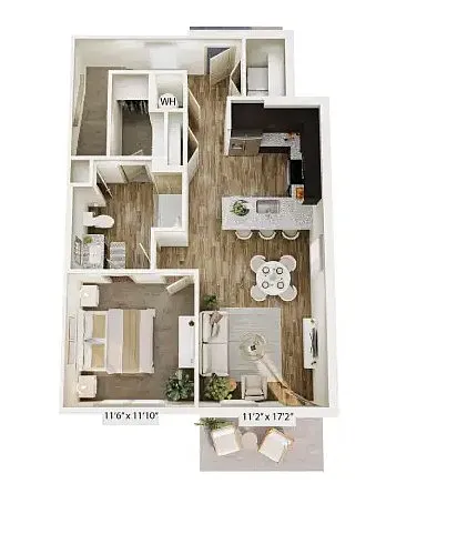 Floor plan SFR B1