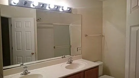 Master bath with Shower stall