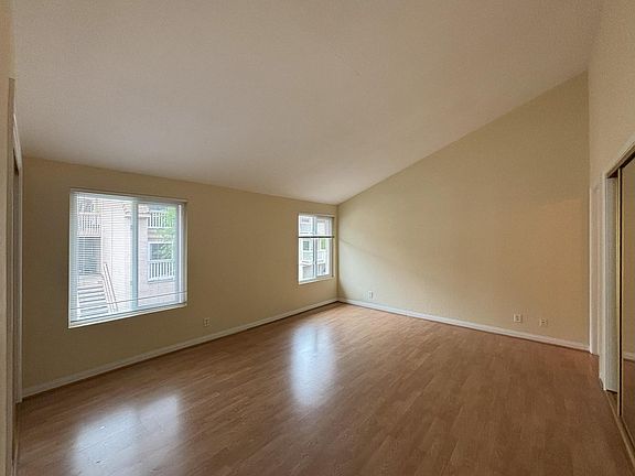 Master bedroom, as viewed from doorway.