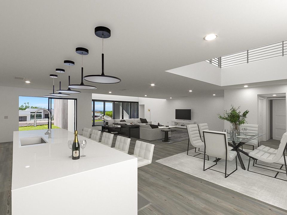 Interior Main Living Space Rendering