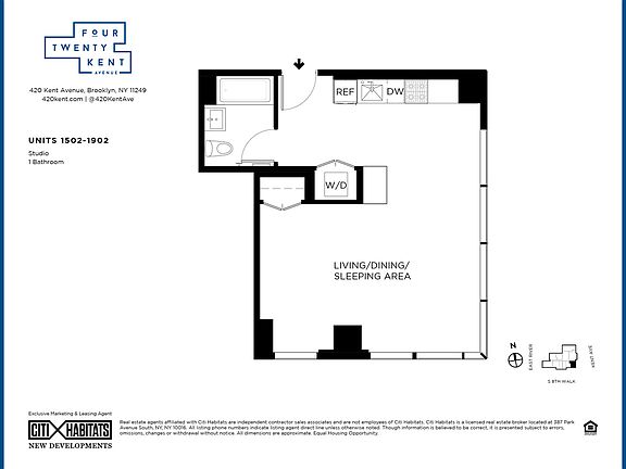 2nd image of 420 Kent Ave APT 1602