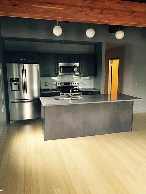 Open concept kitchen