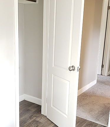 coat closet by entry way
