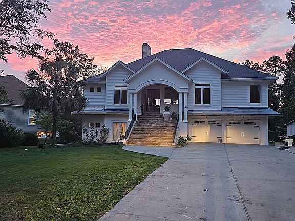 Sunset from front yard