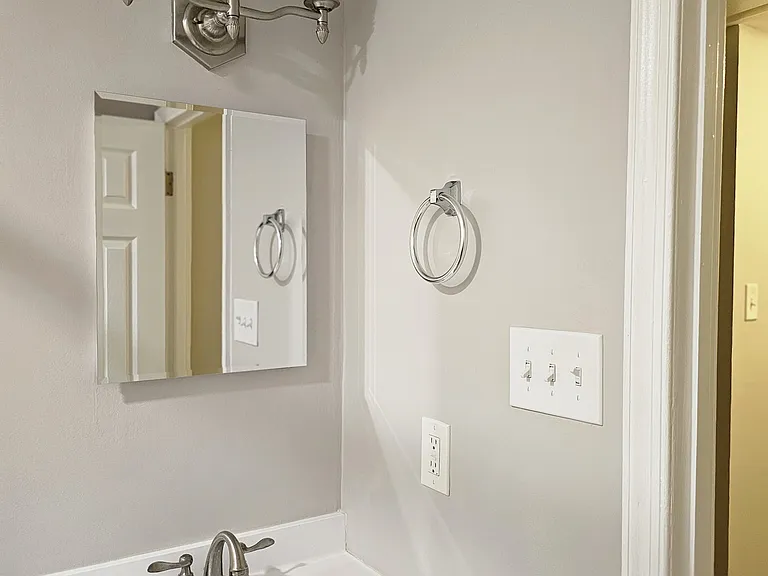 Upstairs vanity
