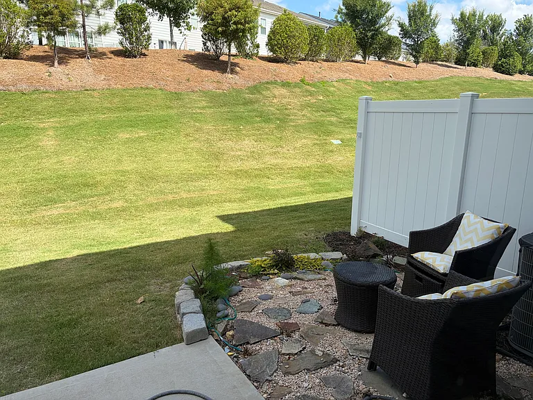 Patio area
