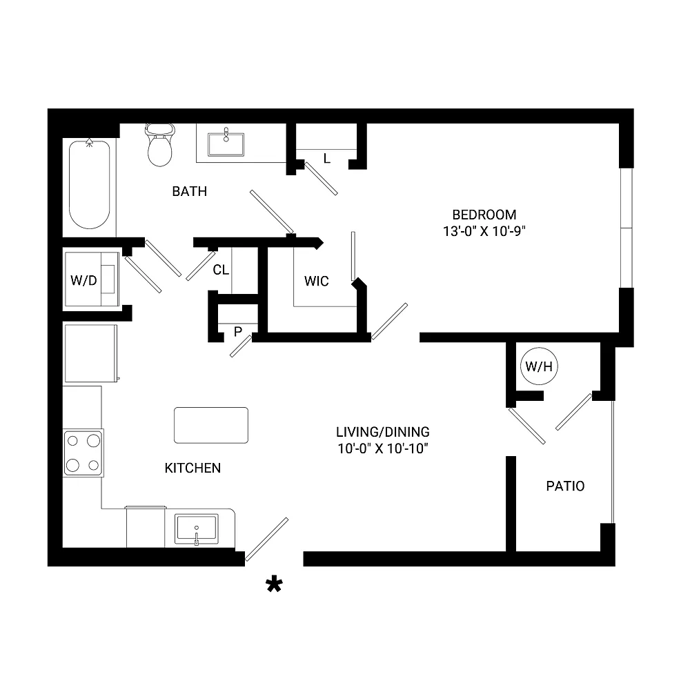 Floor plan Sabine