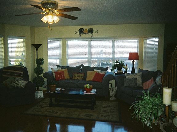 Lots Of Natural Light From Bay Windows 