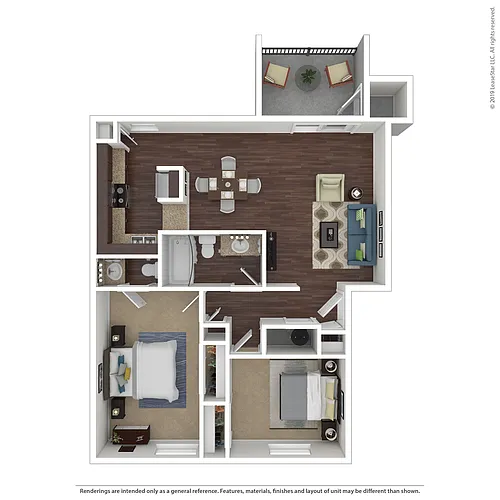 Floor plan 2X15