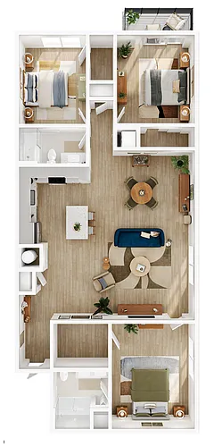 Floor plan I