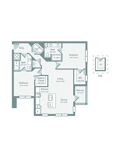Floor plan Seaoat