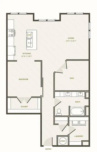 Floor plan The Deco