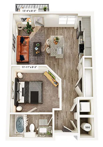 Floor plan A1
