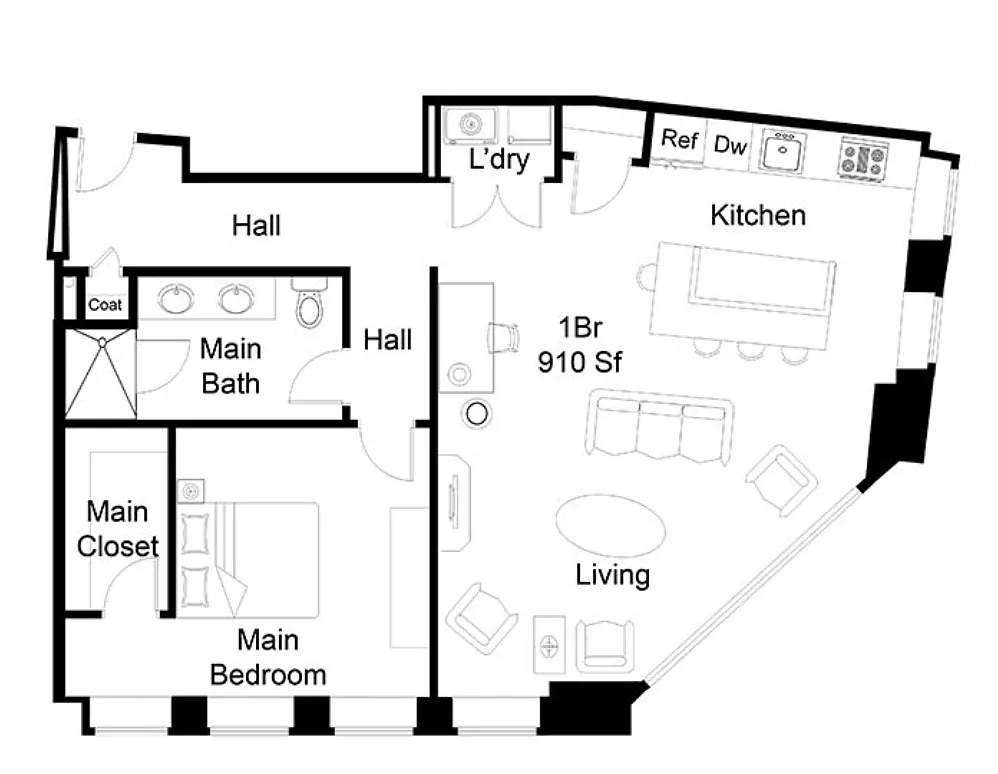 Floor plan 403N