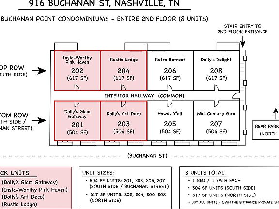 3rd image of 916 Buchanan Street 203 204 #201-202