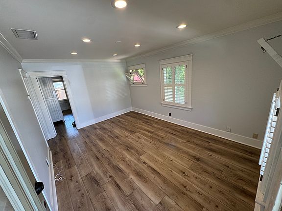 Living room from the front entrance